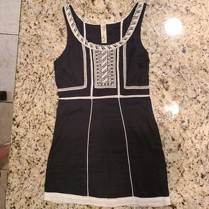Cotton embroidered knee length sundress